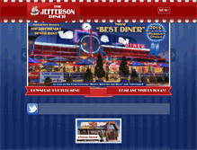 Tablet Screenshot of jeffersondiner.com